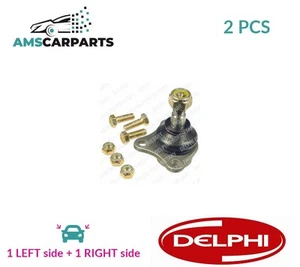 SUSPENSION BALL JOINT PAIR FRONT TC1010 DELPHI 2PCS NEW OE REPLACEMENT - Picture 1 of 5