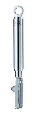 Pelador giratorio para zurdos de acero inoxidable Rosle, 7,5 pulgadas Foto 1 de 4