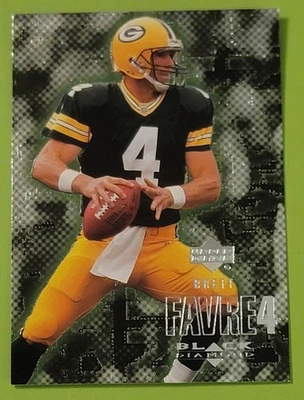 2000 Upper Deck Black Diamond - Brett Favre #43 - Green Bay Packers (HOF) - Image 1 of 2