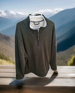 Orvis Jacket Classic Collection Quarter Zip Fleece Pullover Sweater XXL - Picture 1 of 9