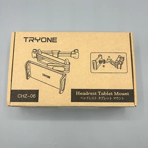 Tryone Chz-06 Headrest Tablet Mount for Car Headrest 4.9" - 5.9" - Picture 1 of 4