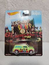 Hot Wheels Pop Culture Series The Beatles '67 Austin Mini Van Real Riders New