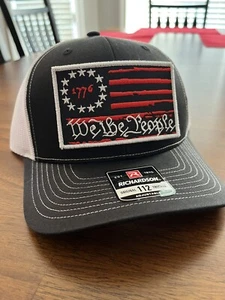 Truckermütze amerikanische Flagge We The People 1776 Verfassung Richardson 112 Trump - Bild 1 von 1