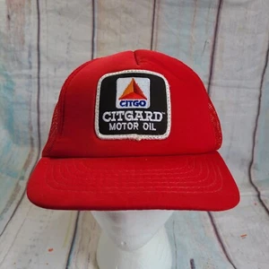 Vintage Citgo Oil Gas Patch Trucker Hat Snapback Dad Cap Made in Korea  - Picture 1 of 6