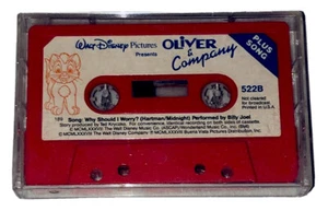 Walt Disney Oliver & Company Cassette Tape 1988 Vintage Soundtrack USA - Picture 1 of 2
