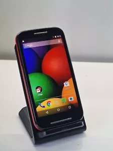 Motorola Moto E (1st Gen) 4GB Red Android Touchscreen Smartphone Tesco Locked - Picture 1 of 9