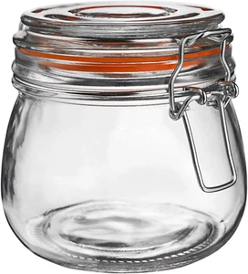 Frascos de Vidrio de 750ml con Tapas Herméticas y Junta Goma Antifugas Frascos - Imagen 1 de 1