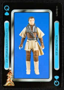 Leia Organa Boushh Disguise Star Wars Playing Card #Q (NM) - Picture 1 of 2