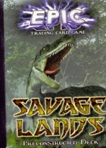 1 PRECONSTRUCTED DECK EPIC TCG SAVAGE LANDS VO - Imagen 1 de 1