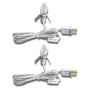 Fantado (2-Pack) Accessory Lamp Cord Light for Craft Hobby, Christmas Village... - Picture 1 of 8