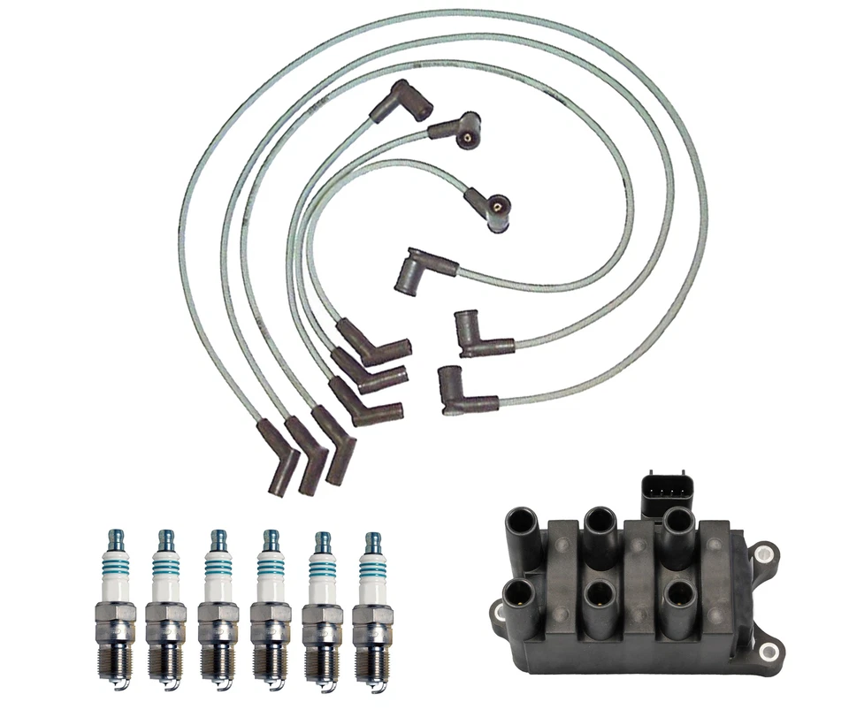 Juego de 6 bujías de encendido Denso para Ford Mustang V6 Foto 1 de 1