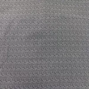 6 yds Black & White Synth Waves After Hours Connecting Threads Cotton Fabric - Picture 1 of 5