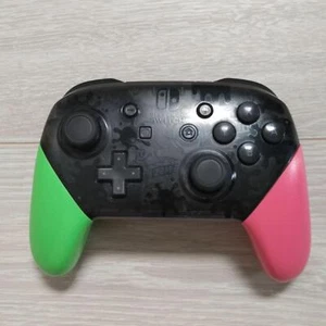 Mando Nintendo Switch Pro Splatoon 2 Edición Procon Oficial Usado Japón - Imagen 1 de 2