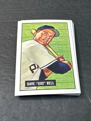 1951 Bowman Reprint Complete Team Set Pittsburgh Pirates 21 Cards - Image 1 of 4