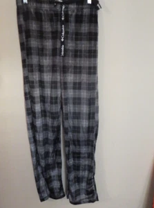 NWT Columbia Men's Black/Gray FLEECE Pants/ Pajama/Lounge Sz Small - Picture 1 of 3