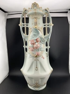 Royal Dux czech art nouveau porcelain vase 19" - Picture 1 of 6
