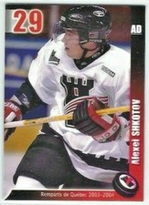 2003-04 Quebec Remparts (QMJHL) Alexei Shkotov
