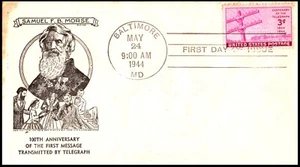 924 1st Telegraph FDC / Fidelity Cachet, OF, copertina senza indirizzo, SF - Foto 1 di 3