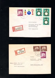 BRD 2 Reko "7000 Stuttgart" und "7481 Ratshausen" (BLN-4) - Bild 1 von 1