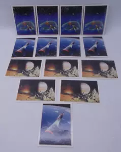 Lot of 14 1993 Space Art Fantastic Promo Cards #1, 2, & 3 - Picture 1 of 2