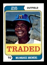1974 Topps Traded #485 Felipe Alou   NM/NM+ X2762171