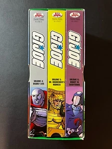 GI Joe Volumes #4-6 Kid Rhino Home Video VHS 3 Tape Box Set (1999) - Picture 1 of 4