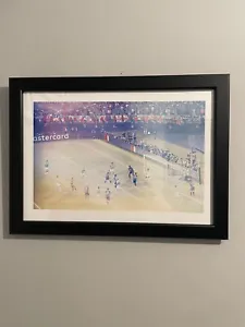 Rodri - Champions League Winning Goal 2023 - Man City Framed A4 Picture - Picture 1 of 1