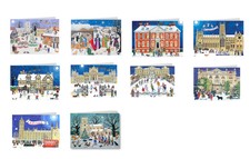 Alison Gardiner Advent Calendar Cards 21 x 14.8 cm with envelope