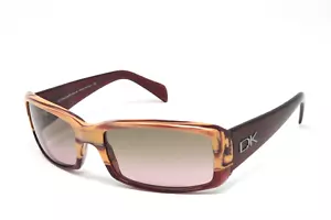 Donna Karan Sunglasses Women's Plastic Rectangular Frame Burgundy DK1007/306414 - Picture 1 of 5