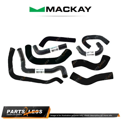 Mackay Radiator + Heater Hose Set fits Toyota Hilux LN167R 3.0L 5L 1997-2000 - image 1 of 2
