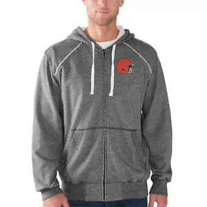 Cleveland Browns G-III Deportes NFL Para hombres Victoria Falsa Giro Francés Terry Cremallera Completa - Imagen 1 de 1