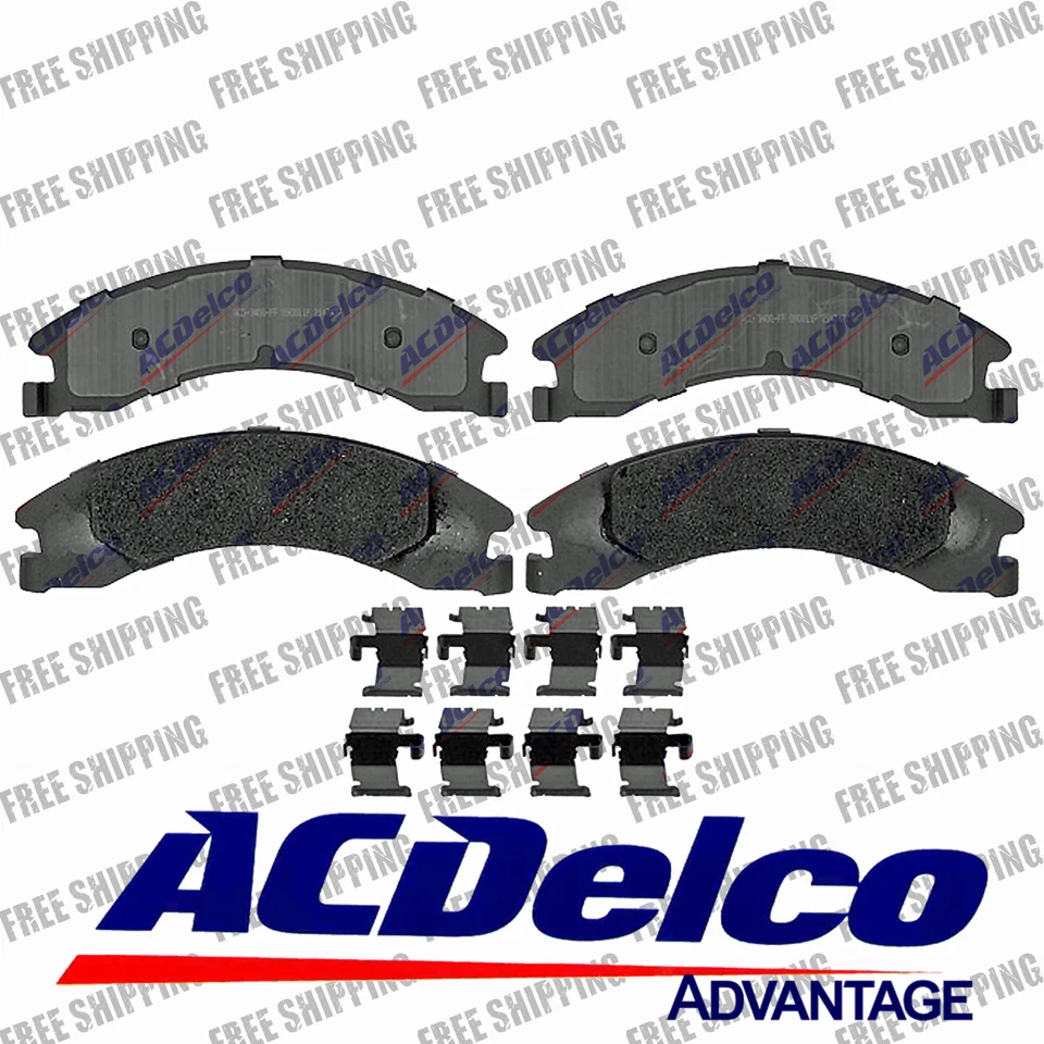 Conjunto de pastilhas de freio dianteiro 14D1158CH de cerâmica compatível com Ford Explorer Sport Trac 2007-2010 - Imagem 1 de 1