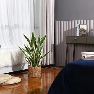 90 cm de altura Sansevieria exótica casa exótica artificial interior tropical - Imagen 1 de 6