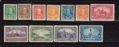 1935 Canada SC# 211-216 - King George V Pictorial Issue Lot# 5 M-Hinged   - Image 1 of 2
