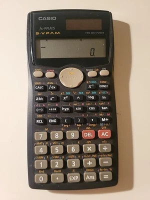 Casio fx-991MS S-V.P.A.M. wissenschaftlicher Taschenrechner  Schule  Abi - Bild 1 von 3