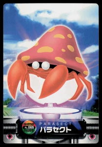 MP - Pokemon Japanese Parasect #065 Zukan Carddass Fire Red & Leaf Green - Picture 1 of 2