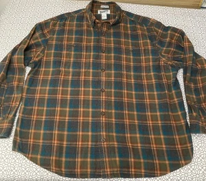 Duluth Untucked Flanellhemd Herren XL Relaxed Fit Knopfleiste mehrfarbig kariert - Bild 1 von 12