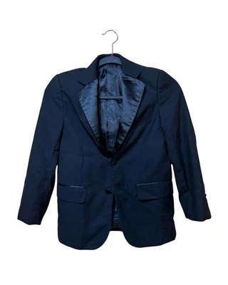 Chaqueta Esmoquin Negra Oleg Cassini Niños Talla 10R | Blazer Formal Boda Concurso Foto 1 de 4