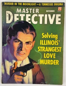 Master Detective Magazine, November 1935, Vintage True Crime Stories, Pulp - Picture 1 of 5