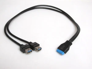 CYBERPOWERPC C-Series CS-450 ET8160 Genuine case top USB 3.0 USB3 plugs - Afbeelding 1 van 7