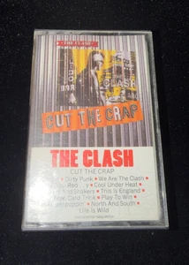 The Clash Cut The Crap Cassette 1985 Epic Records - Picture 1 of 3