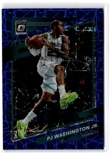 2021-22 Donruss Optic PJ Washington Jr. #110 Blue Velocity Charlotte Hornets - Picture 1 of 2
