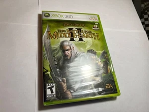 Xbox 360 Il Signore degli Anelli La Battaglia per la Terra di Mezzo II 2 NTSC OTTIMO SIGILLO - Foto 1 di 11