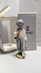 Lladro Figurine 5928,Jazz Band Clarinet Player , Black Legacy Collection - Imagen 1 de 15