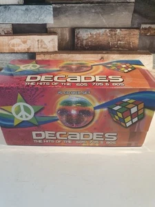 DECADES 15 CD BOX SET 60'S 70'S 80'S SEALED - Imagen 1 de 5