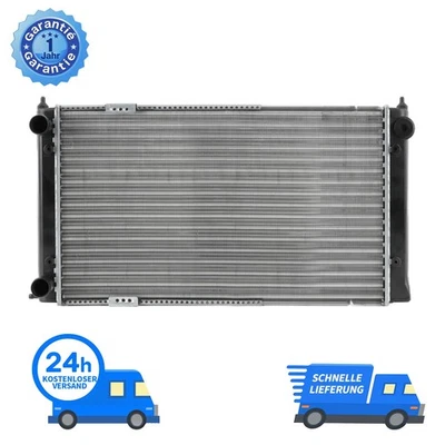 837 Aluminium Radiator for 1985-1993 Volkswagen Cabriolet 85-92 Golf 82-92 Jetta - Image 1 of 4