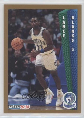 1992-93 Fleer Lance Blanks #378 - Image 1 of 2
