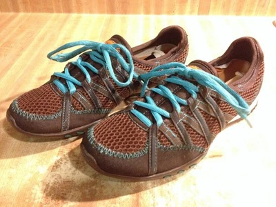 Rocket Dog Womens 7M Brown Mesh Low Top Lace Up Trail Hiking Rock Climb Sneakers - Image 1 of 4