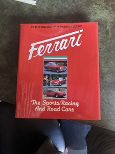 Ferrari Book The Sports Racing and Road Cars 1982 by Consumer Guide HC - Picture 1 of 2