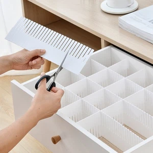 10 Pcs Divider Storage Dresser Drawer Drawers Dividers Baby Division Boards - Picture 1 of 12